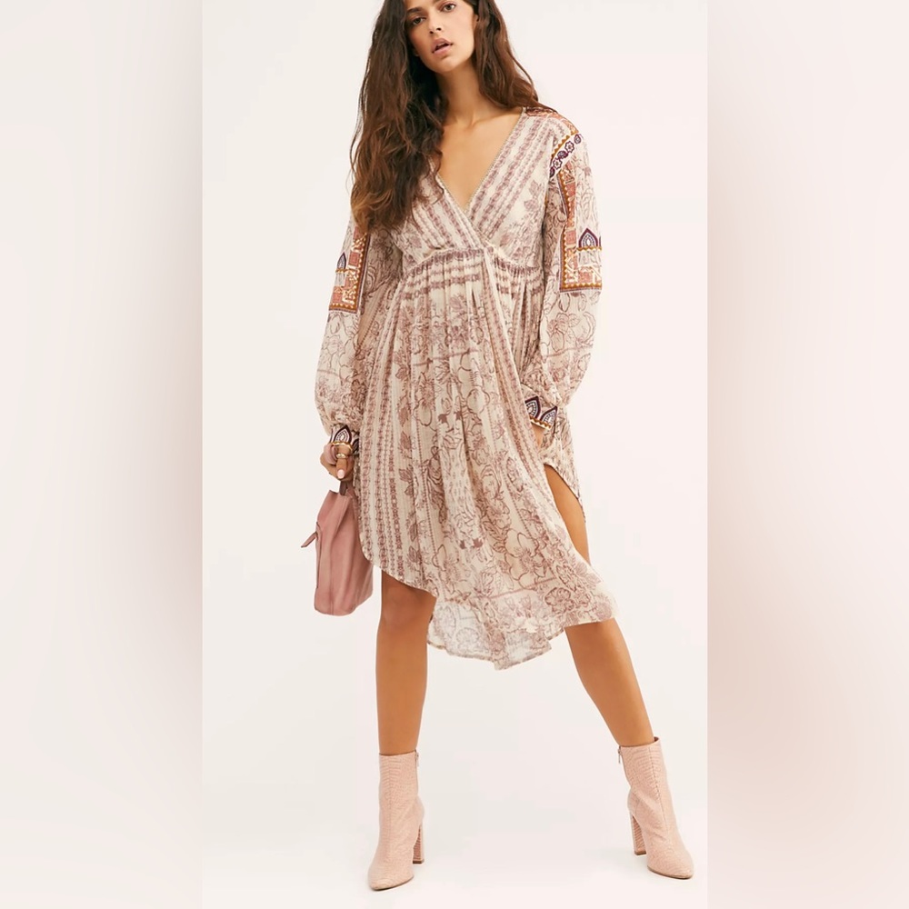 ❤️ Free People City Limits Tunic Dress Size XSmall